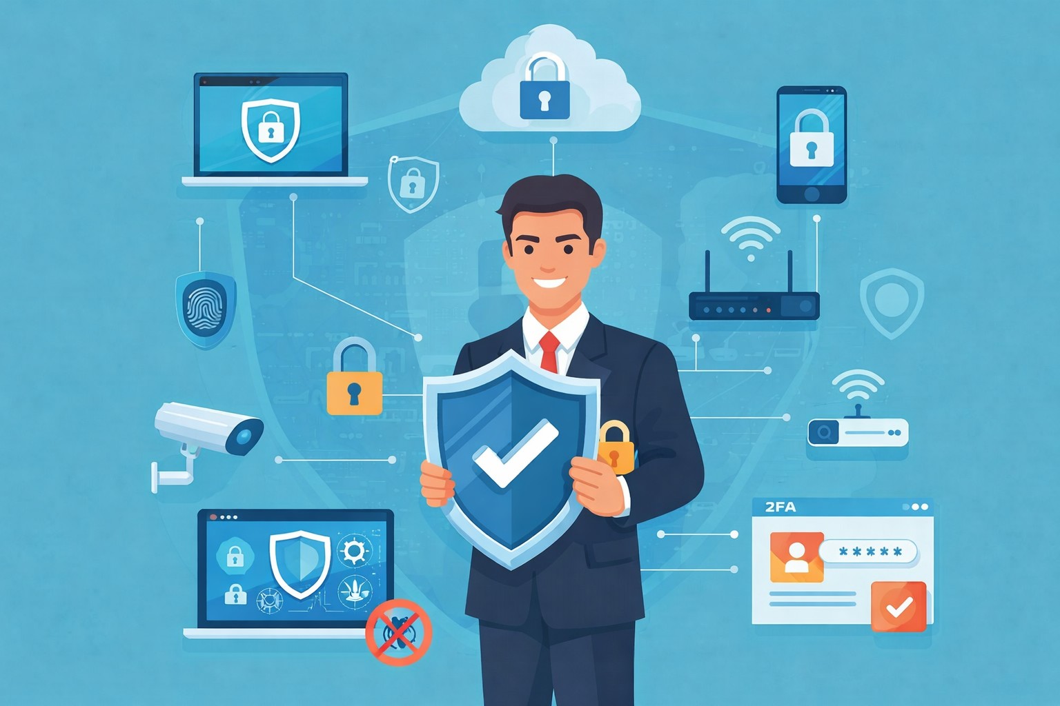 サイバー保険のイメージ