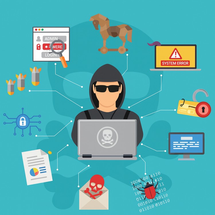 サイバー被害のイメージ